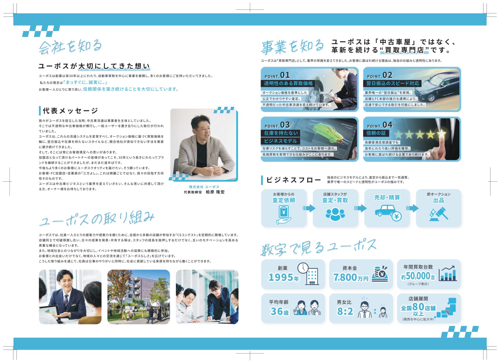 株式会社ユーポス様　採用パンフレット制作の画像